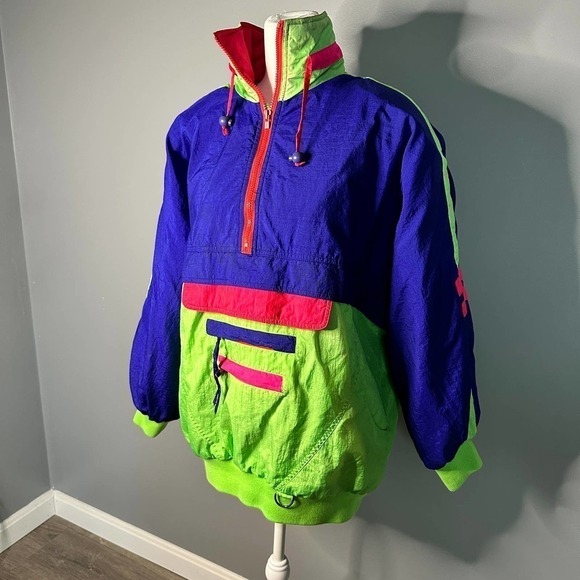 VINTAGE East West Pullover Ski Jacket Size Medium - Picture 3 of 7